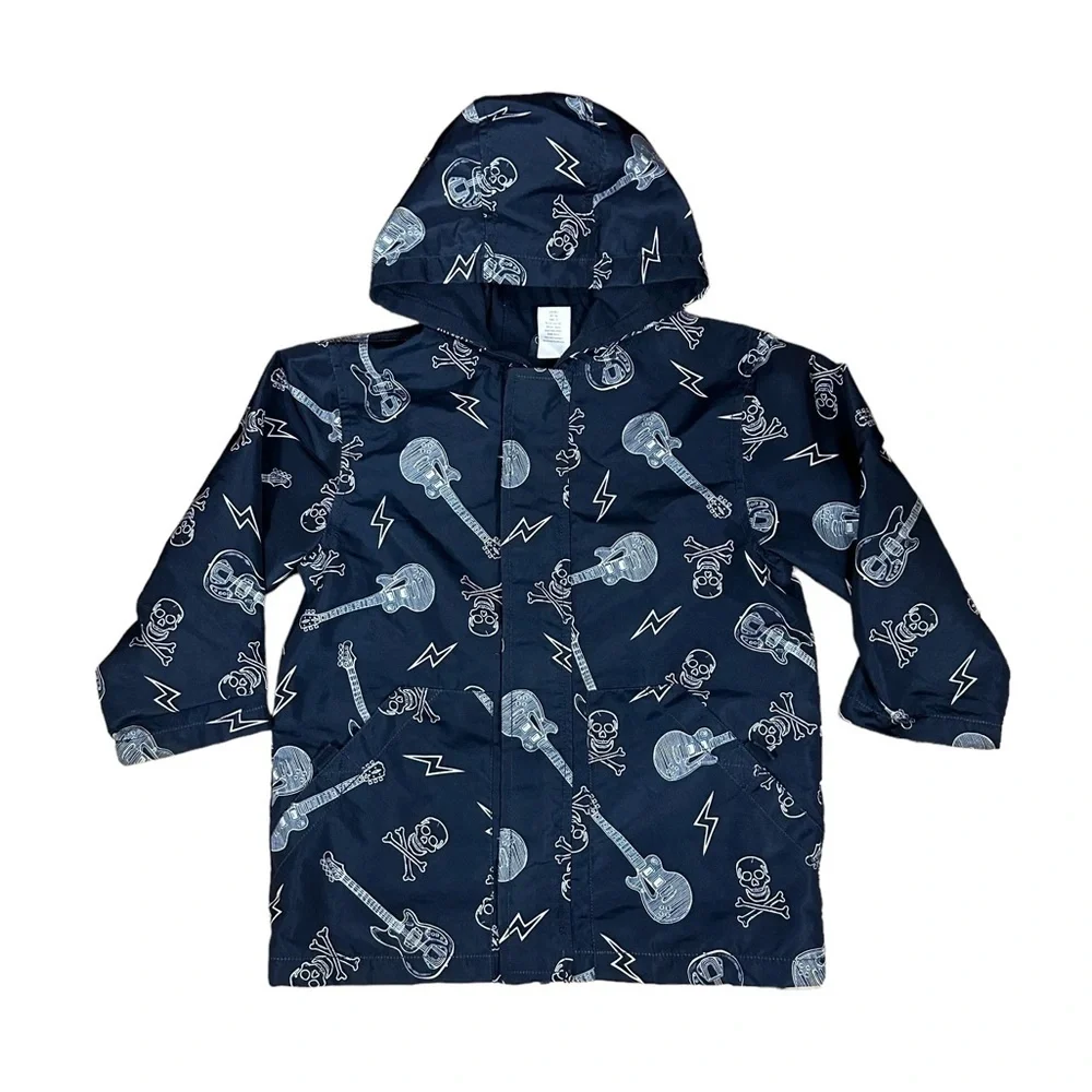 Gymboree Printed Hooded Coat Lightweight